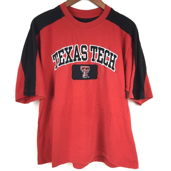 Texas Tech Red Raiders Mens Shirt XL Short Sleeve Embroidered Varsity Classics - Picture 11 of 11